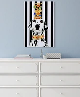 Empire Art Direct Lovely Jewels 2 Frameless Free Floating Tempered Glass Panel Graphic Dog Wall Art, 24" x 16" x 0.2"