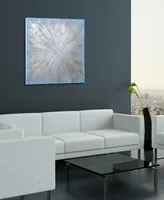 Empire Art Direct Supernova Textured Metallic Hand Painted Wall Art by Martin Edwards, 36" x 36" x 1.5"