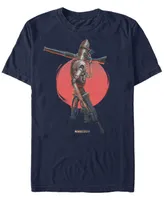 Star Wars Men's Mandalorian Red Sun Ig-11 T-shirt