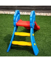 Costway Children Kids Junior Folding Climber Play Slide Indoor Outdoor Toy Easy Store