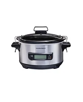 Hamilton Beach Temp Tracker 6 Qt. Slow Cooker - 33867