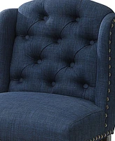 Langly Tufted Upholstered Pub Chair (Set of 2)