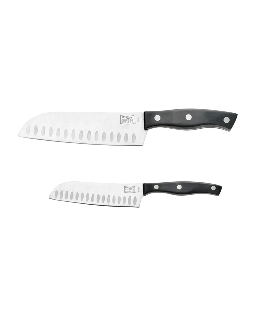 Chicago Cutlery Ellsworth 2-Pc. Santoku Cutlery Set