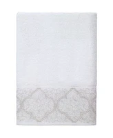 Avanti Scottsdale Scroll Border Cotton Bath Towels