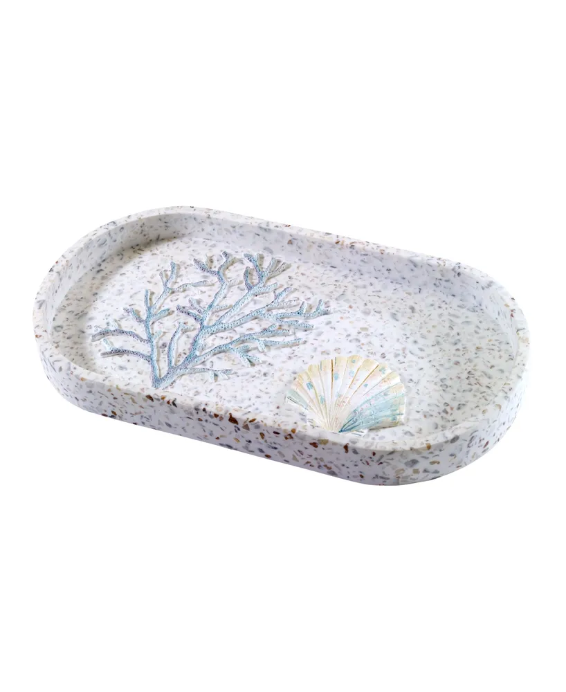 Avanti Coastal Terrazzo Stone Chips Resin Bathroom Tray