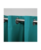 Exclusive Home Curtains Indoor - Outdoor Solid Cabana Grommet Top Curtain Panel Pair, 54" x 96"