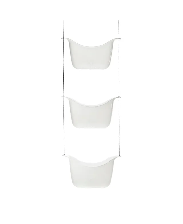 Umbra 022360-670 Bask, White Hanging Shower Caddy, Bathroom