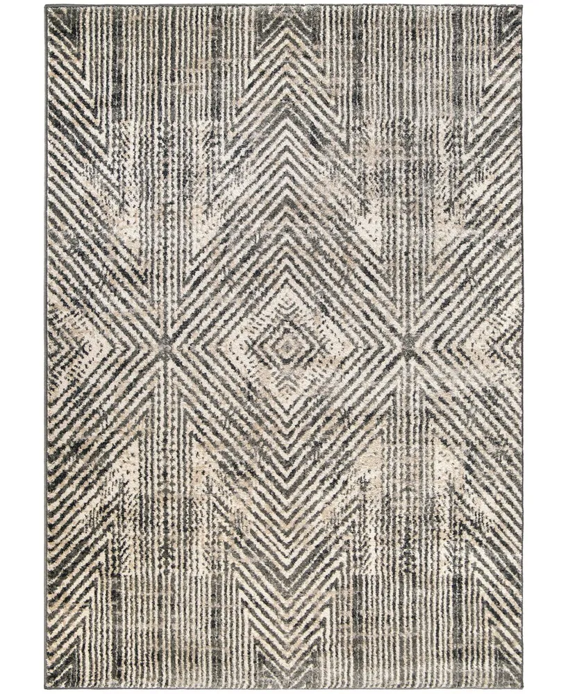 Orian Riverstone Zero in Cobalt 5'3" x 7'6" Area Rug