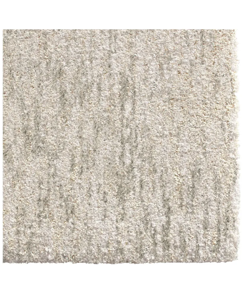 Orian Next Generation Multi Solid Taupe and Gray 6'7" x 9'6" Area Rug