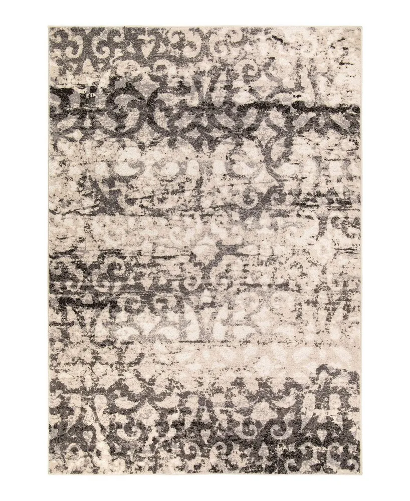 Orian Illusions Buxtonbliss Mushroom 6'7" x 9'6" Area Rug