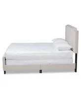 Furniture Marion Modern Button Tufted Full Size Bed