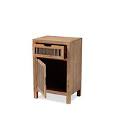 Furniture Clement Traditional Nightstand - 1 Drawer