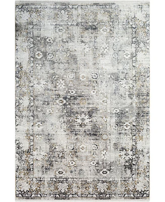 Surya Solar Sor-2308 Charcoal 5' x 7'6" Area Rug