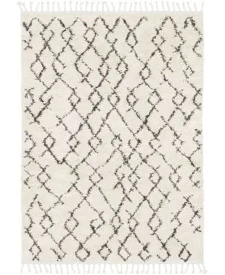 Surya Berber Shag Bbe Charcoal Area Rug