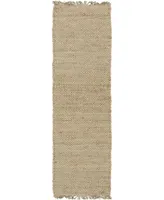 Closeout! Surya Tropica Awap-5003 Khaki 2'3" x 8' Runner Area Rug