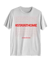 Hybrid Men's Stay at Home Graphic T-Shirt