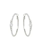 Ettika Hollywood Hoop Women's Earrings