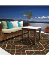 Jhb Design Negril NEG10 Brown 7'10" x 10'10" Outdoor Area Rug