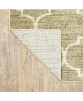 Closeout! Jhb Design Zeena ZEE06 Beige 3'10" x 5'5" Area Rug