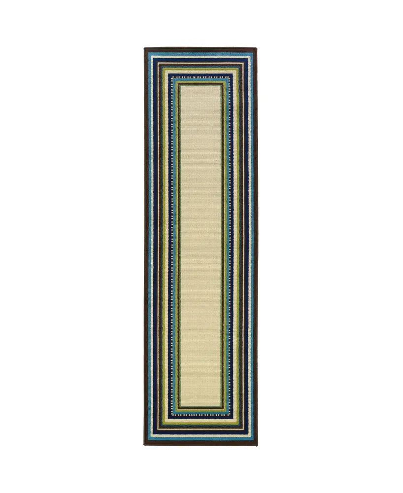 Jhb Design Bella BEL01 2'3" x 7'6" Runner Rug