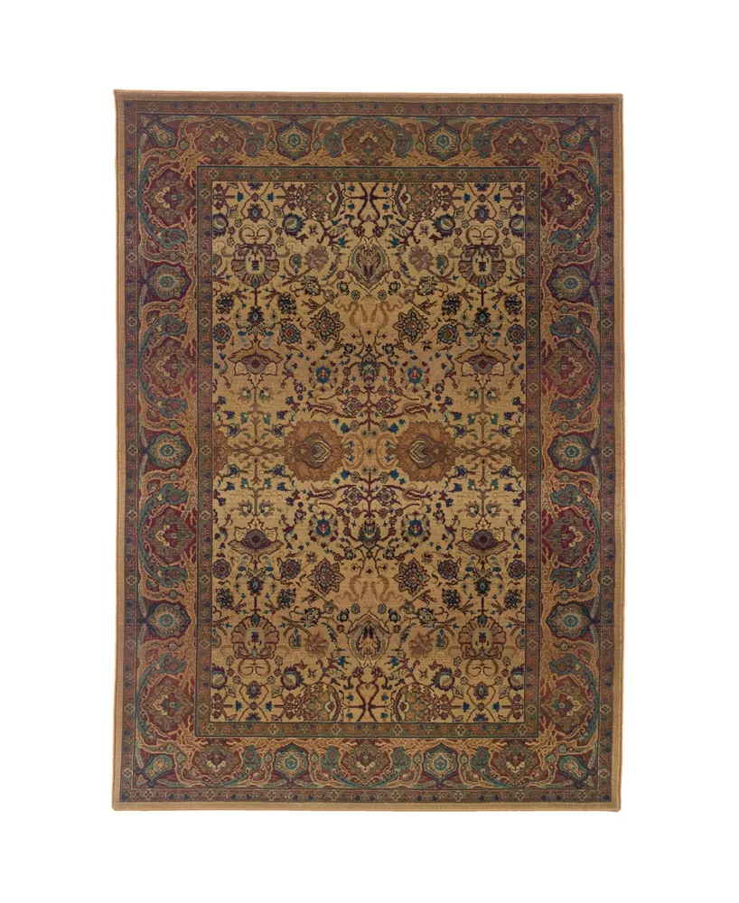 Jhb Design Kismet KIS01 Beige 7'10" x 11' Area Rug