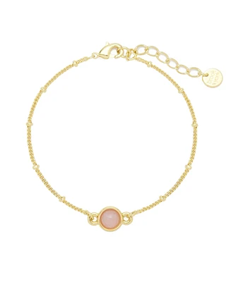 brook & york Nola Gemstone Bracelet - Rose Quartz