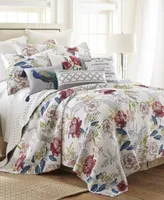 Levtex Montecito Floral Reversible Quilt Sets