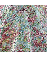 Levtex Karola Floral Reversible -Pc. Quilt Set