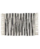 Saro Lifestyle Zebra Chindi Placemat Set of 4