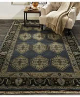 Feizy Laura R6111 Blue Area Rug