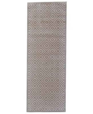 Feizy Melina R3399 Beige 2'10" x 7'10" Runner Rug