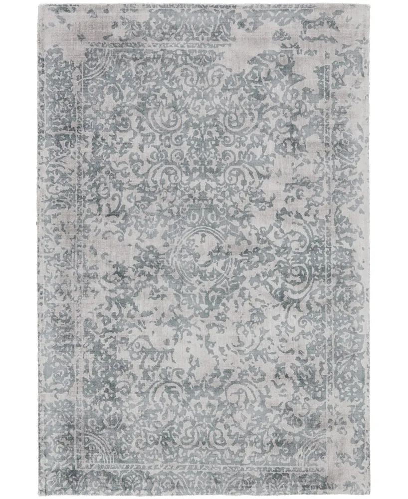 Feizy Nadia R8383 White 5' x 8' Area Rug