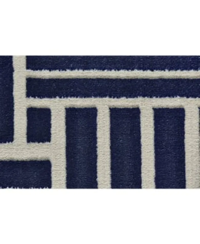 Closeout Feizy Angel R3836 Navy Area Rug