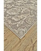 Closeout Feizy Carolyn R3112 Charcoal Rug