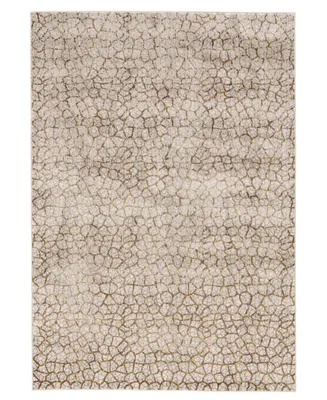 Feizy Cannes R3694 Gray 1'8" x 2'10" Area Rug