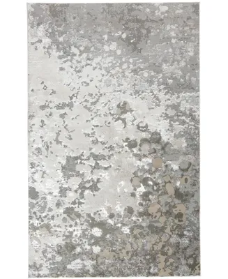 Feizy Micah R3336 Silver 5' x 8' Area Rug