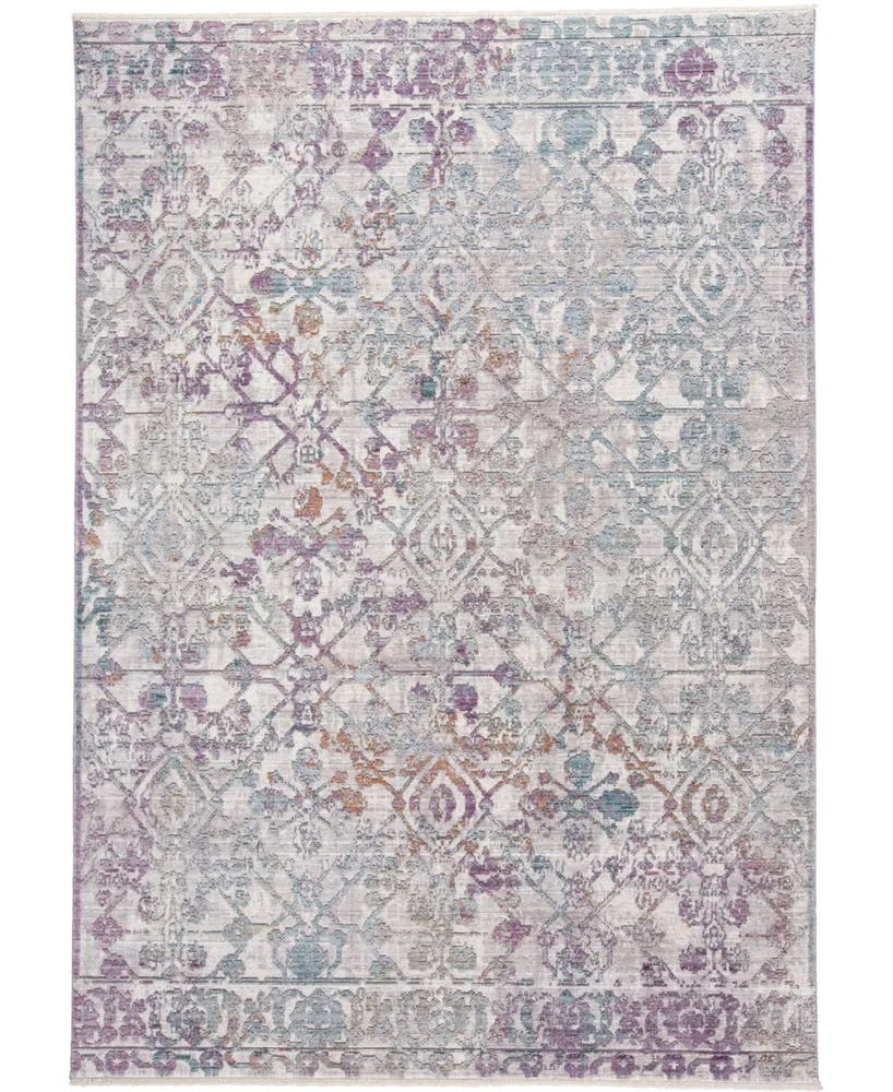 Feizy Cecily R3595 Multi 5' x 8' Area Rug