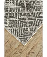 Feizy Katari R3380 Multi 6'7" x 9'6" Area Rug