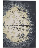 Feizy Bleecker R3590 Charcoal 6'7" x 9'6" Area Rug