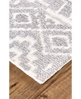 Feizy Asher R8771 Taupe 5' x 8' Area Rug