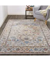 Feizy Armant R3905 Ivory 6'7" x 9'6" Area Rug