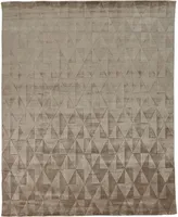 Feizy Gramercy R6335 Mocha 5'6" x 8'6" Area Rug