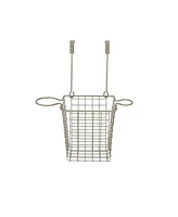 Spectrum Grid Over The Cabinet Hair Dryer Holder Accessory Basket