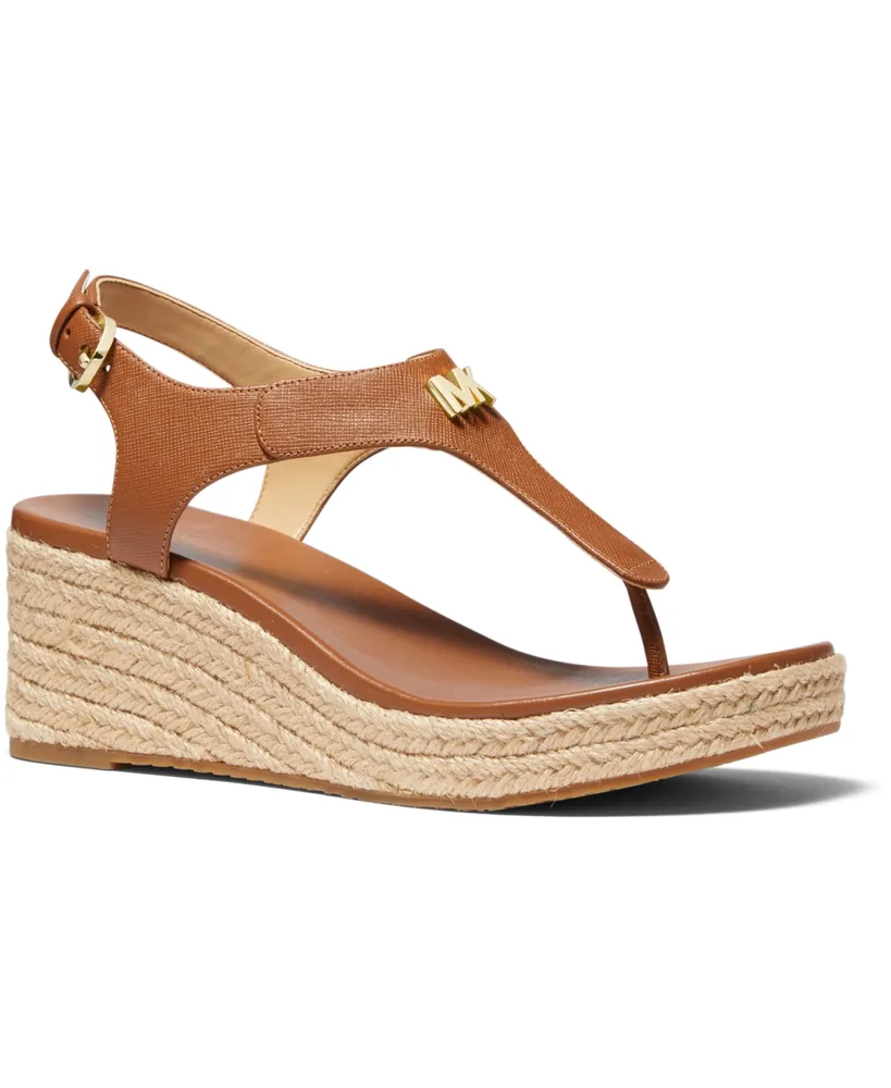 Michael Kors Women's Laney Thong Espadrille Wedge Sandals
