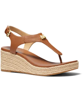 Michael Kors Women's Laney Thong Espadrille Wedge Sandals