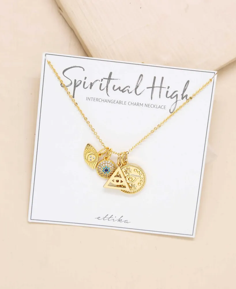 Ettika Spiritual High Interchangeable Charm Necklace