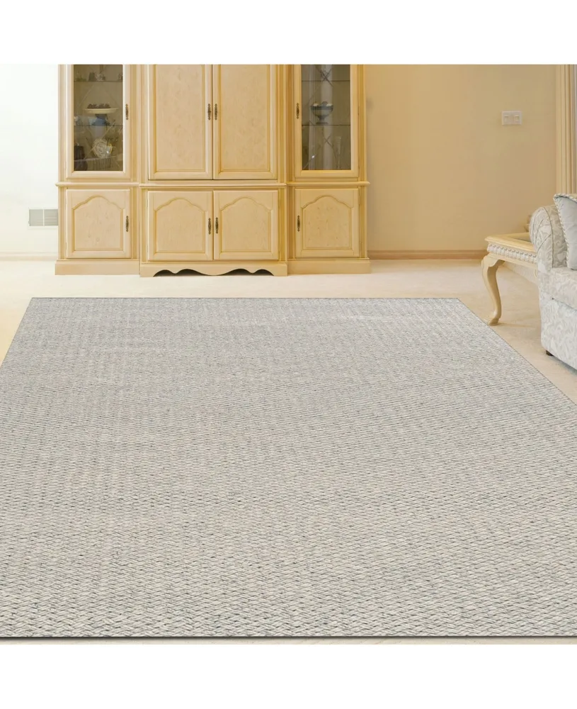 Km Home Bellissima 006/1005 Silver 2'6" x 10' Runner Rug
