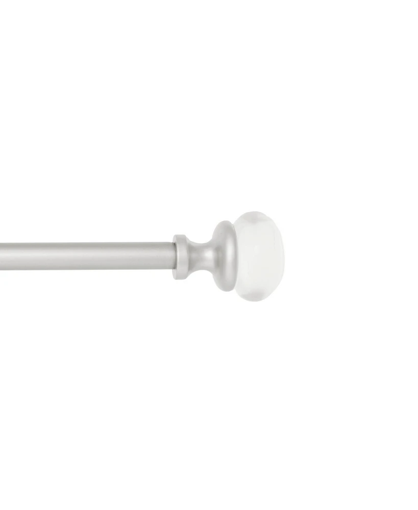 Kenney Fast Fit Easy Install Shania 5/8" Decorative Window Curtain Rod