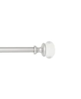 Kenney Fast Fit Easy Install Shania 5/8" Decorative Window Curtain Rod