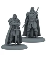 Asmodee Editions A Song of Ice Fire Tabletop Miniatures Game- Night's Watch Heroes Box 1 Expansion